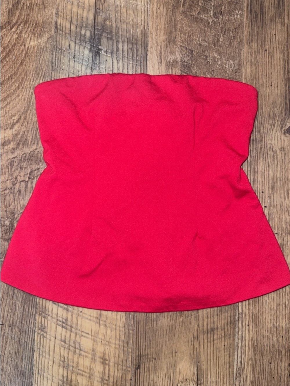 wild fable Strapless Red Tube Top